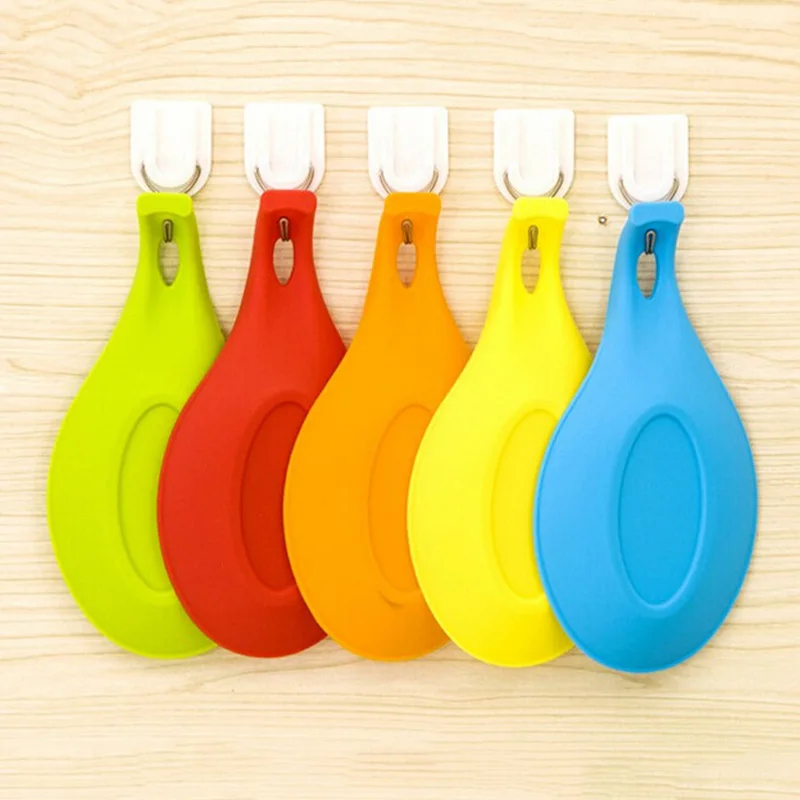 Горячая силиконовая ложка изоляционный коврик Высокая термозащита термостойкий