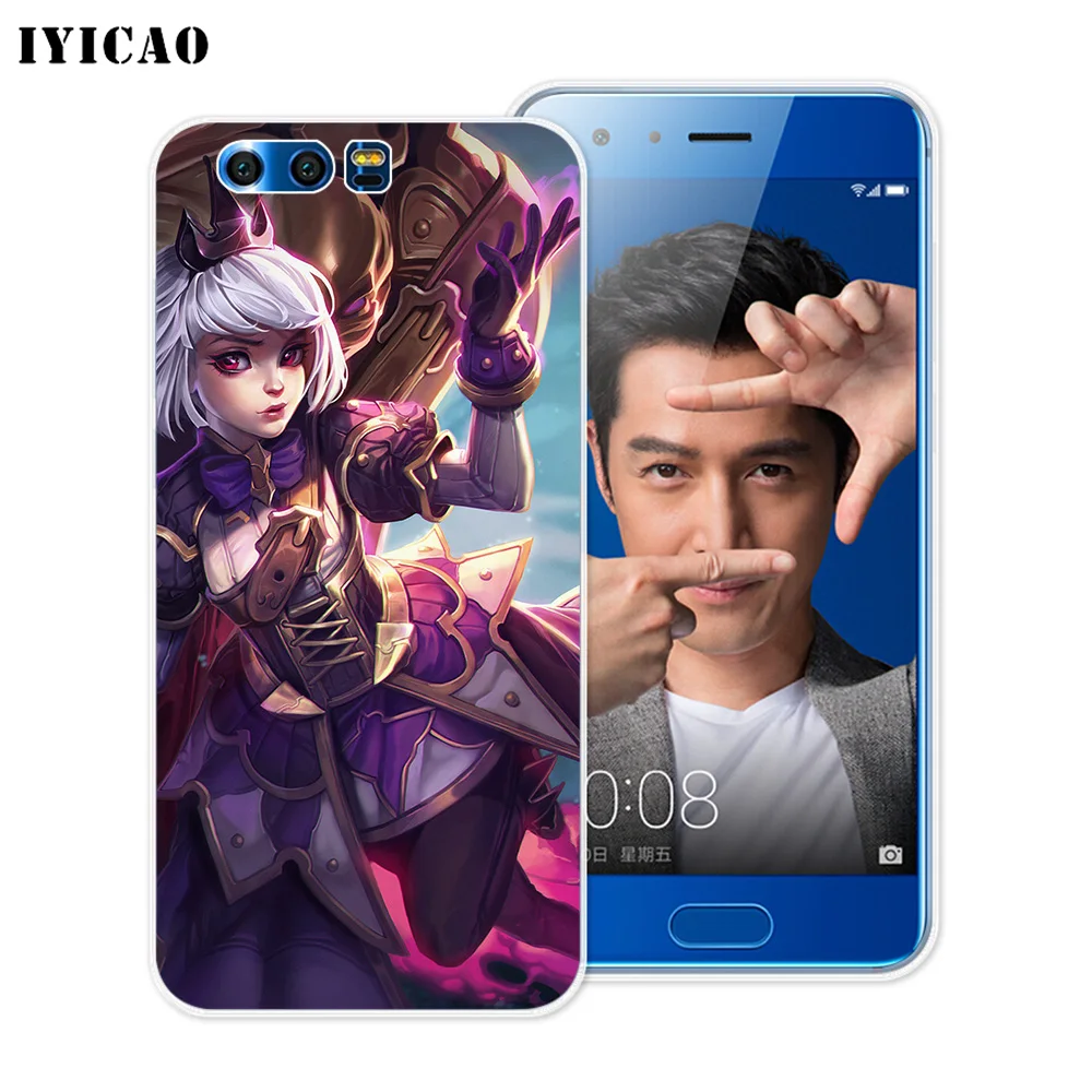 Мягкий силиконовый чехол IYICAO &quotHeroes of the Storm&quot для Huawei Y9 Y7 Y6 Prime 2018 Honor 8C 8X 8 9 10 Lite 7X 7C