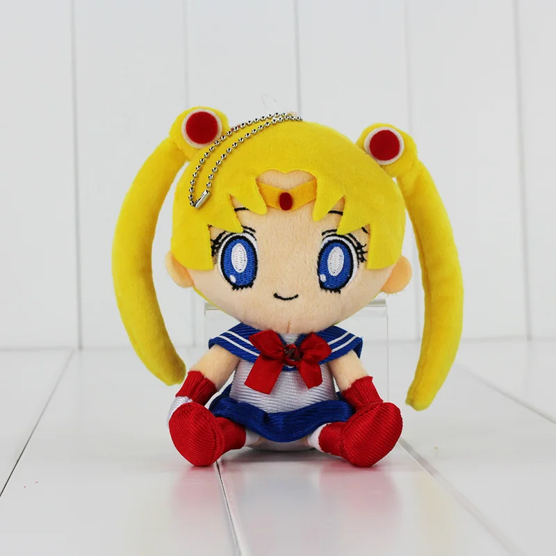 15 см плюшевые игрушки Милые Мягкие Аниме куклы подарок для детей|sailor moon plush|moon