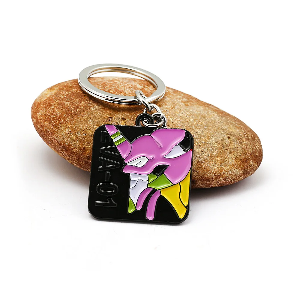 2019 The NEW Cute Cartoon Key Ring Gift For Women Girls Bag Pendant PVC Figure Charms Chains Jewelry porte clef | Украшения и