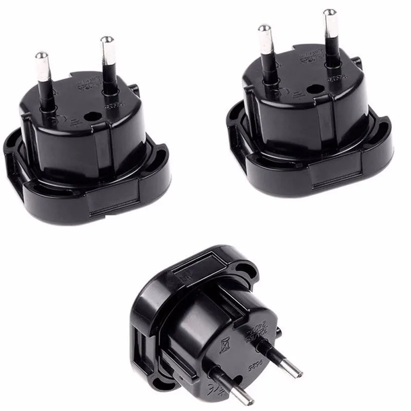 1 шт. путешествия Великобритании в ЕС Европа Европейский Plug AC мощность зарядное устройство адаптеры-конвертеры разъем