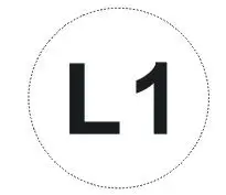L1 button 1 шт. прозрачная аркадная Кнопка 5 в 12 В освещенная кнопка с 1 плеером START COIN EITX PAUSE выберите TURBO PLAY PS A B C D дизайн - Цвет: L1 button