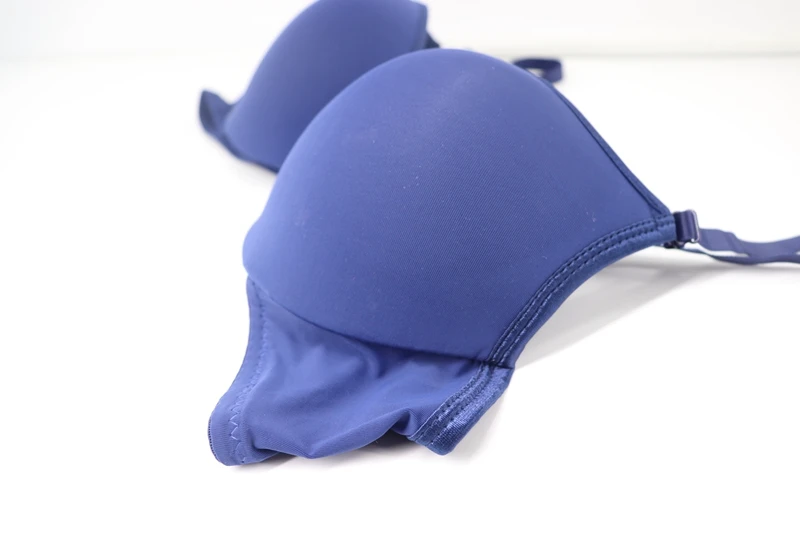 Beauwear размера плюс, бесшовные бюстгальтеры, одноцветные, сексуальные, с глубоким вырезом, футболки, нижнее белье для женщин, пуш-ап, без косточек, повседневное мягкое белье 40B 42B 44B