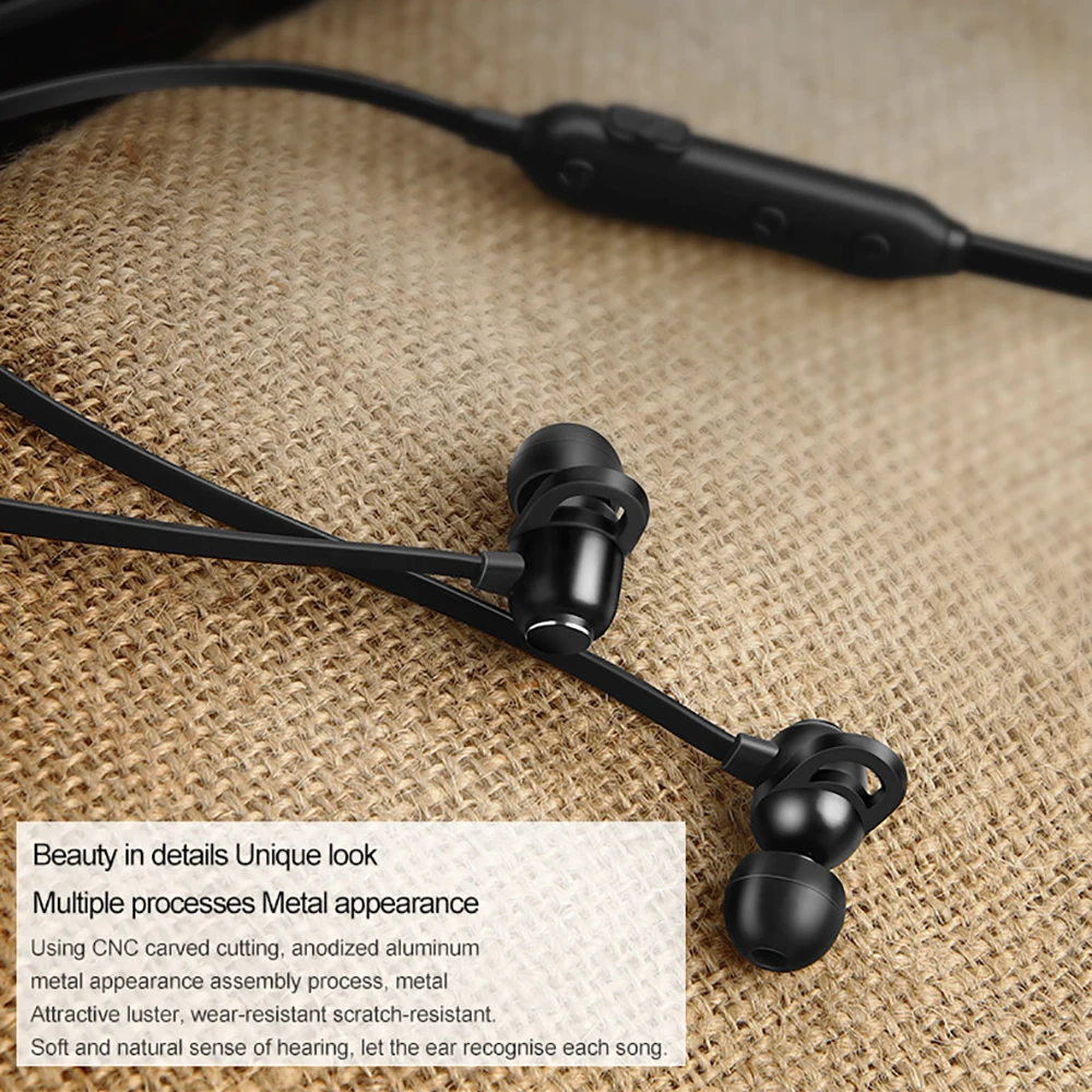 NFUNGYK CSR8640 Bluetooth спортивные наушники гарнитуры IPX5 Беспроводные с микрофоном для
