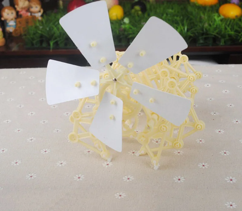 DIY Puzzle Toy Wind Powered Walker Mini Strandbeest Assembling Model Toys 3D Puzzles Funny for Children Gift with Box | Игрушки и хобби