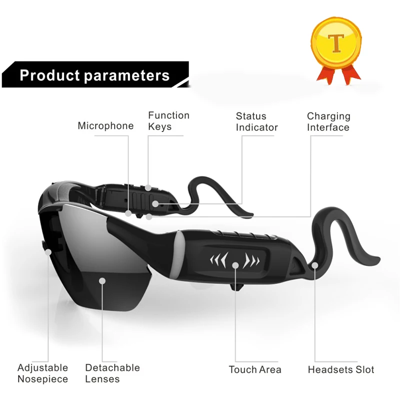 Лидер продаж Беспроводная Bluetooth гарнитура для вождения спортивные