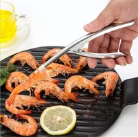 40pcs stainless steel prawn peeler shrimp deveiner peel device creative kitchen seafood tools