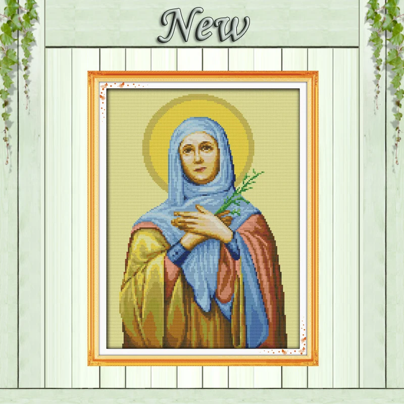 

Мадонна, христианство, молитвенная живопись, рассчитан на холст DMC 14CT 11CT, Китайская вышивка крестом, Набор для вышивки, наборы для вышивки