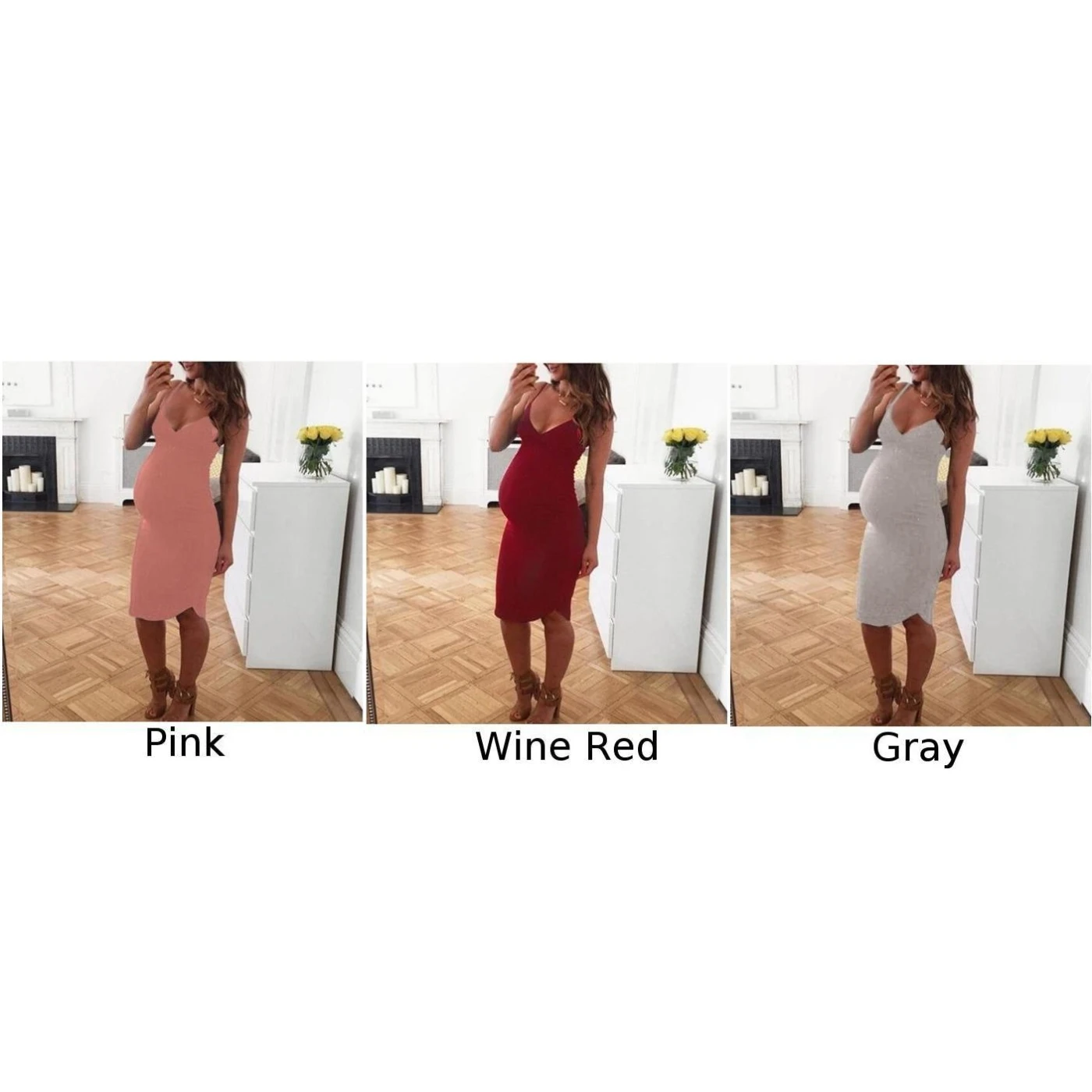 2019 Новое сексуальное модное женское летнее тонкое платье с v образным вырезом для