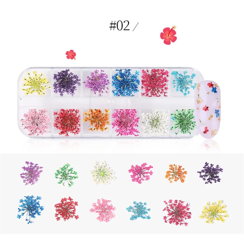 2019 Новое поступление ногтей сухие ногти в форме цветка звезды подсолнечника