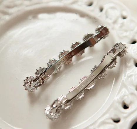 2 шт Набор Блестящий Однорядный женский жемчужная заколка модный жемчужный с