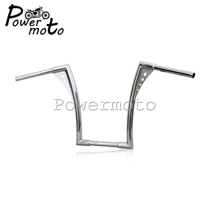1" Rise 1-1/4" мотоцикл хром APE вешалка руль для Harley на заказ Softail FLST FXST Sportster XL Dyna Touring Кафе Racer