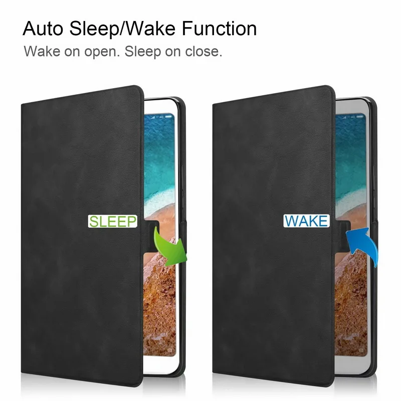 Чехол для Xiaomi mi Pad 4 Plus 10," Tablet PC Smart чехол-книжка Funda Tablet PU Складная подставка кожаный футляр Оболочка mi pad4 Plus