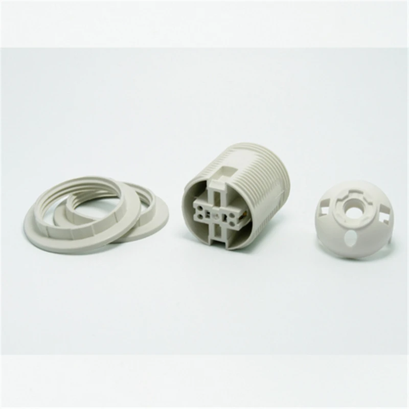 Пластиковый держатель для светодиодных ламп E27 2 шт./лот патрон патронов Эдисона