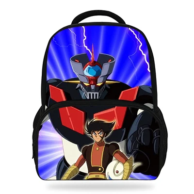14e7825 Мультфильм Mazinger Z студенческий рюкзак, так же подходит туристический рюкзак для мальчиков механический воин школьная сумка, рюкзак Mochilas - Цвет: 14e7825