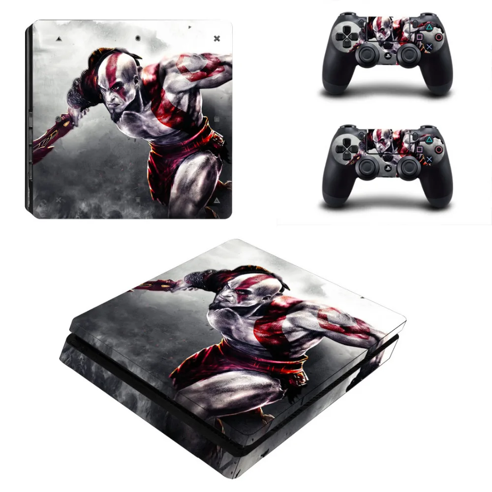 Для версии бога войны PS4 тонкая кожа Стикеры для Sony Игровые приставки 4 консоли и 2