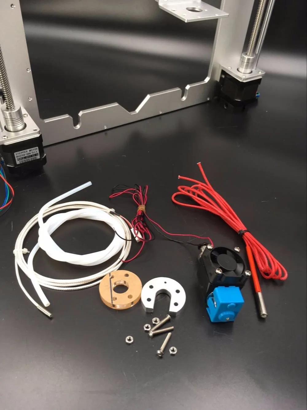 Набор рамок SWMAKER Prusa i3 серебристого цвета с термистором V6 PT100/104GT2 анодированный
