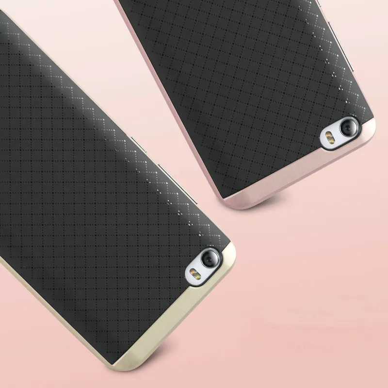 iPaky Brand For Xiaomi Mi6 Case Mi5 Armor Hybrid Soft Silicone Phone Back Cover PC Frame Mi5c Mi 5 5c 6 Pro Prime |