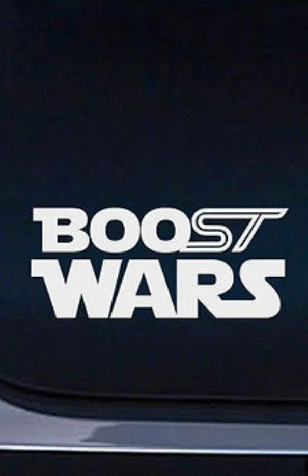 BOOST WARS Ford ST Aufkleber Sticker Folie Limited Edition Set 2 Car Stickers 14x6cm | Игрушки и хобби