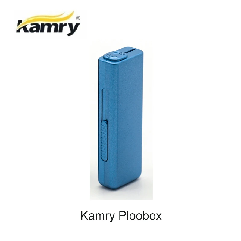 Синий Электронная сигарета Kamry ploom box Kamry Ploobox 310 мАч с аккумулятором, испаритель сухих трав для нагрева, tabcco - Цвет: Синий