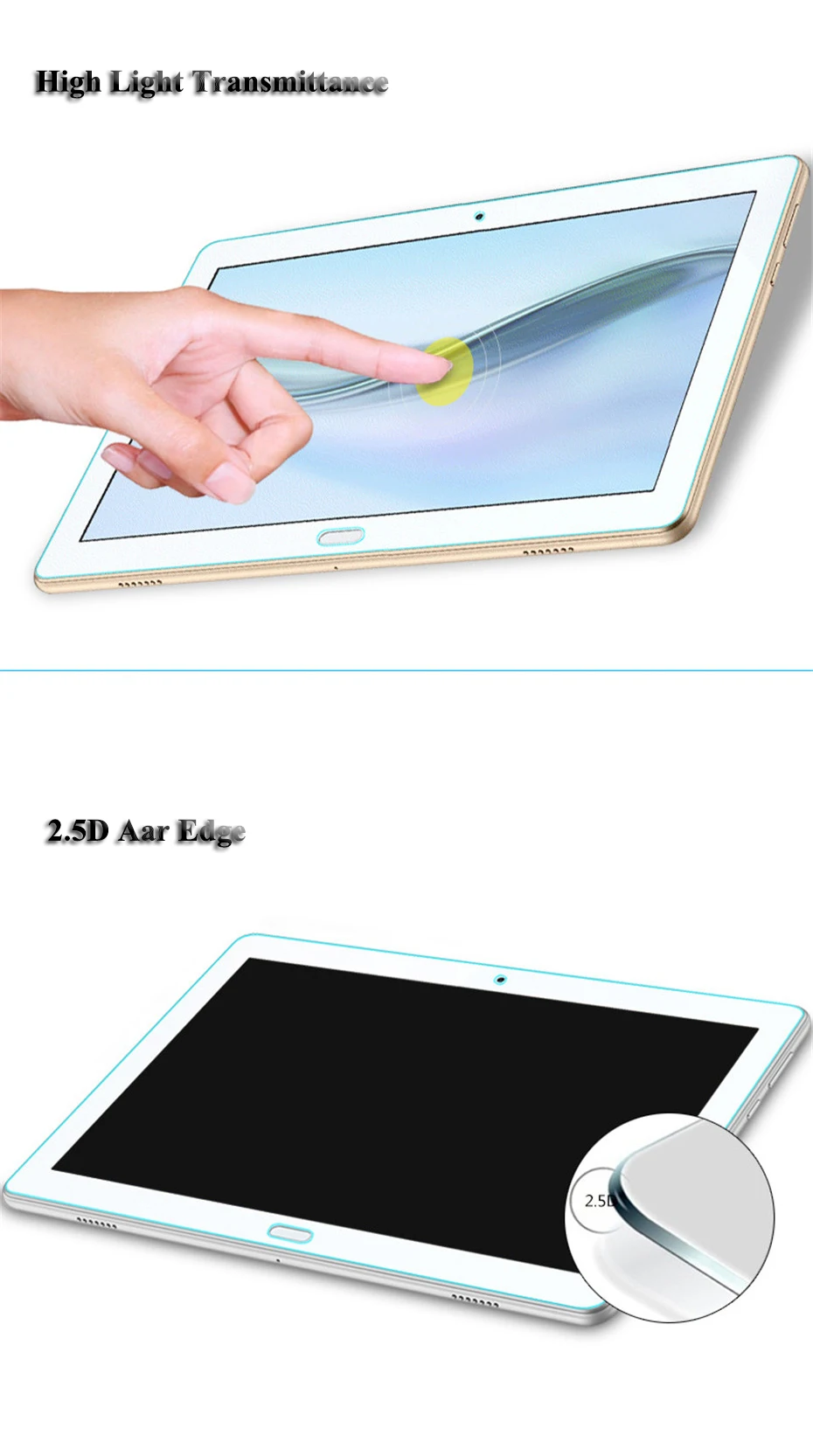2 шт./лот Защита экрана для huawei Mediapad M5 lite 10 BAH2-W19/L09/W09 10," Закаленное стекло Защитная пленка