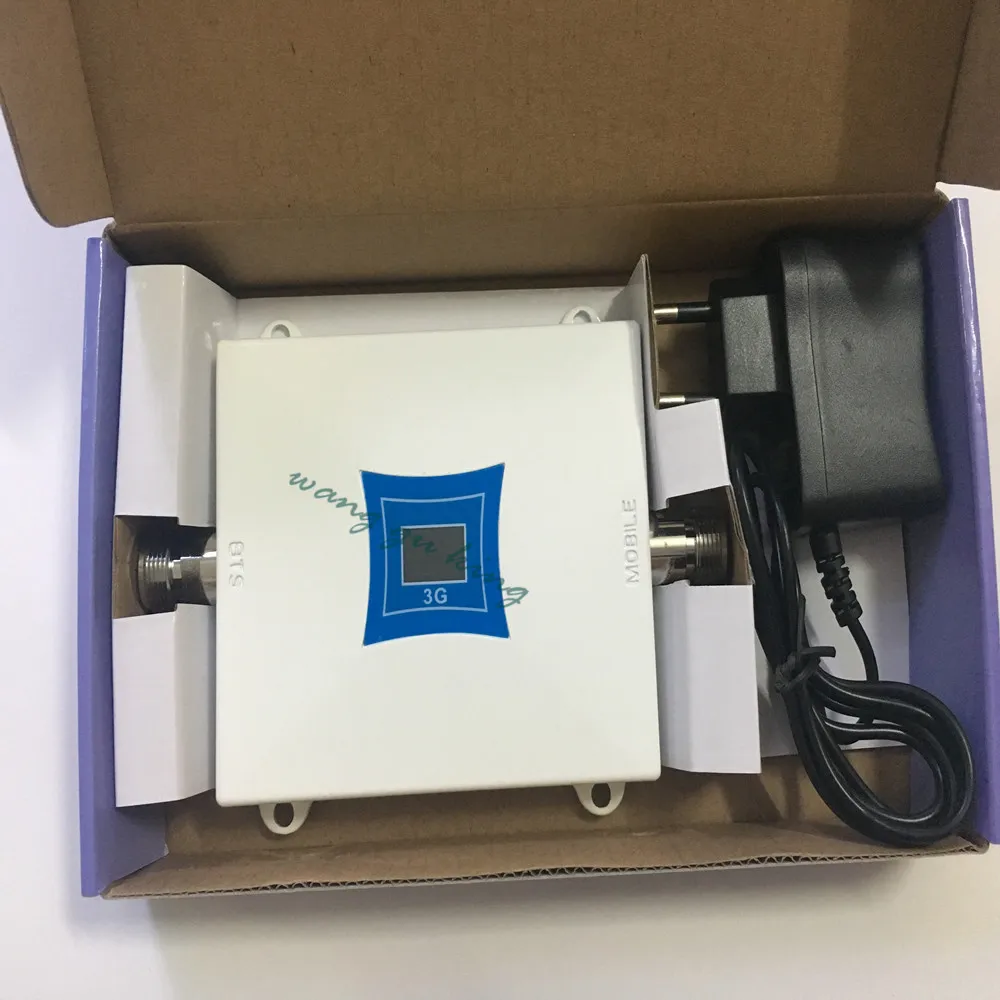 Лучшая цена! 3G Мини W CDMA усилитель сигнала 2100 МГц повторитель WCDMA сотового