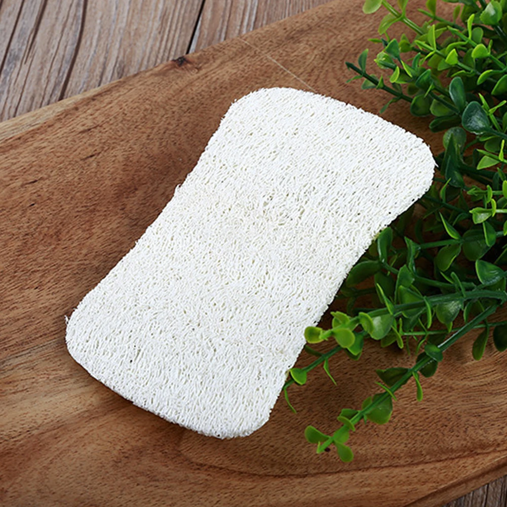 3 шт. кухонная натуральная тряпка для мытья посуды горшок очистки двухсторонняя