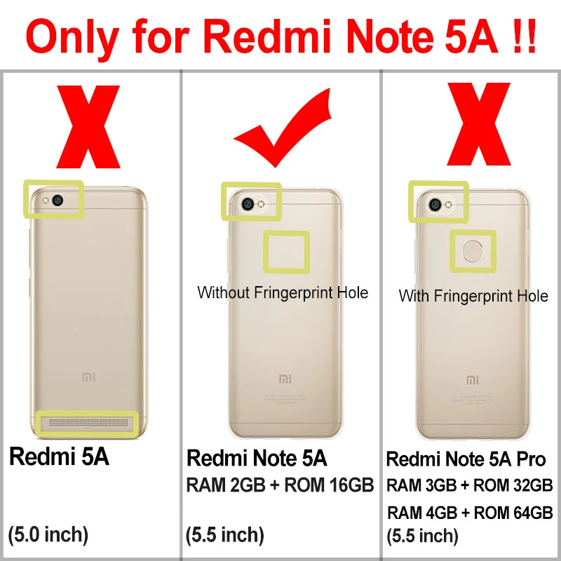 Cases For Xiaomi Redmi Note 5A Case Cover Fundas 5 A Note5A Coque Soft Silicone High Quality Fashion |