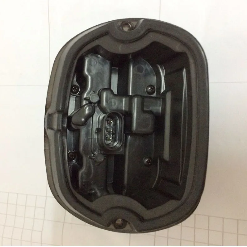 

For H arley Dyna Super Wide Glide Low Rider Fat Bob Motorcycle led light Smoke Tail Brake Light 12V License Plate Rear Lamp