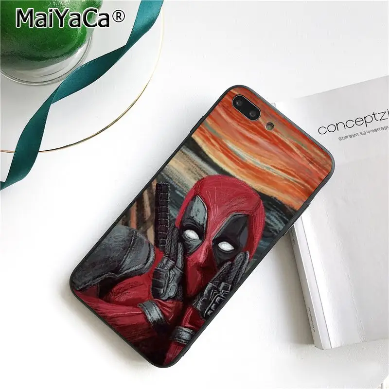 A12 MaiYaCa классный Дэдпул из Вселенной Марвел чехол для телефона iphone 11 Pro 11Pro Max 8 7 6S Plus X XS MAX 5 5S SE XR - Цвет: A12