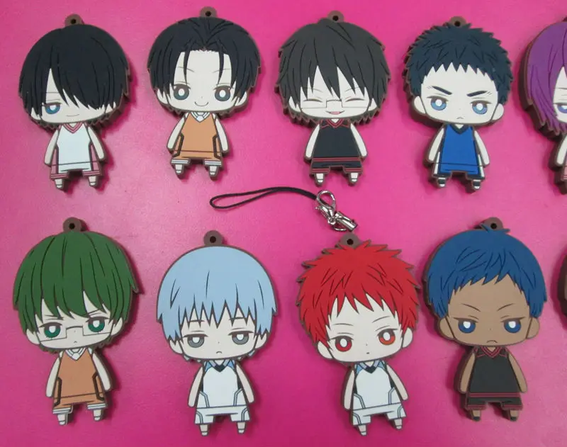 10 шт./компл. Аниме Kuroko no корзина фигурки Tetsuya Kagami Taiga Kise Ryouta симпатичная большая