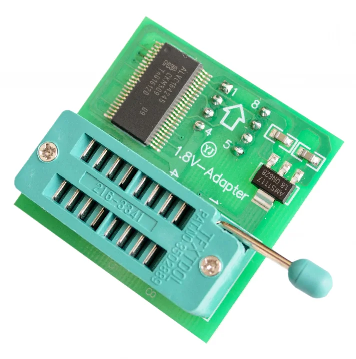 Адаптер 1 8 в для Iphone или материнской платы SPI Flash SOP8 DIP8 W25 MX25 используется на