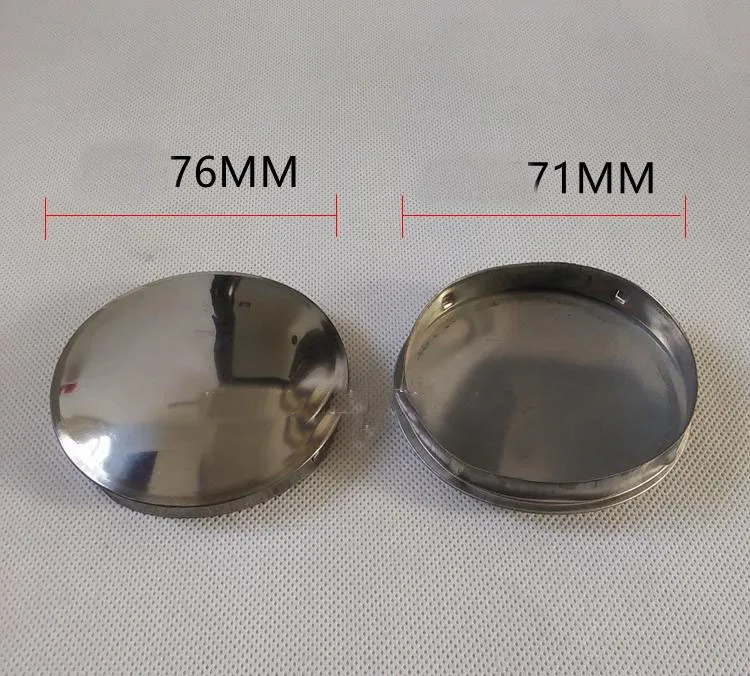 Крышка трубки внешнего диаметра 76 мм крышка из нержавеющей стали быстросъемные