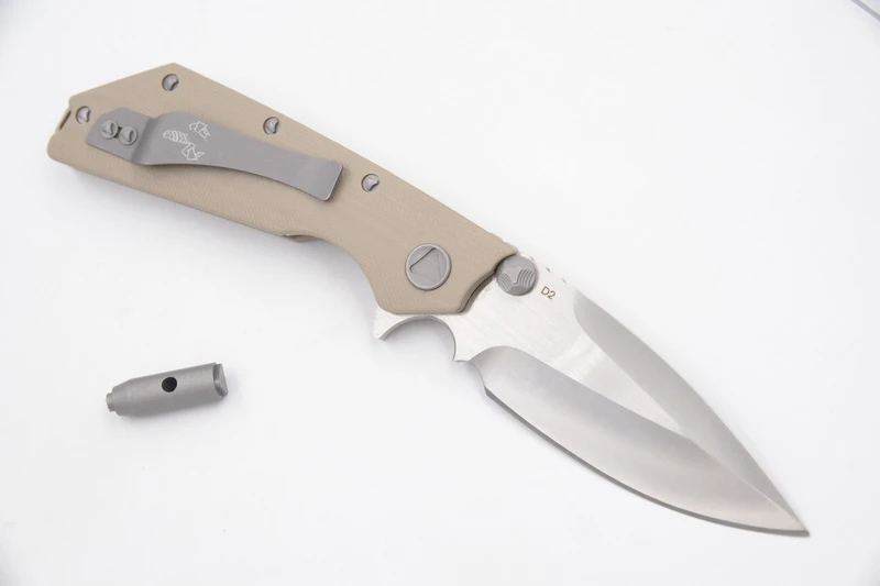 JUFULE новый складной D2 лезвие G10 рукоятка Flipper тактический открытый выживание