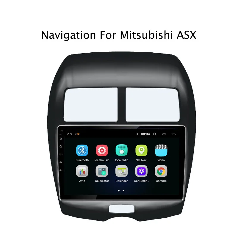 10 1 &quot2.5D IPS Android 8 автомобильный DVD GPS плеер для Mitsubishi ASX 2013 2014 2015 Радио стерео