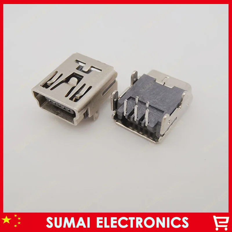 100 шт. Новый мини USB разъем/штекер/разъем зарядки для беспроводного контроллера PS3