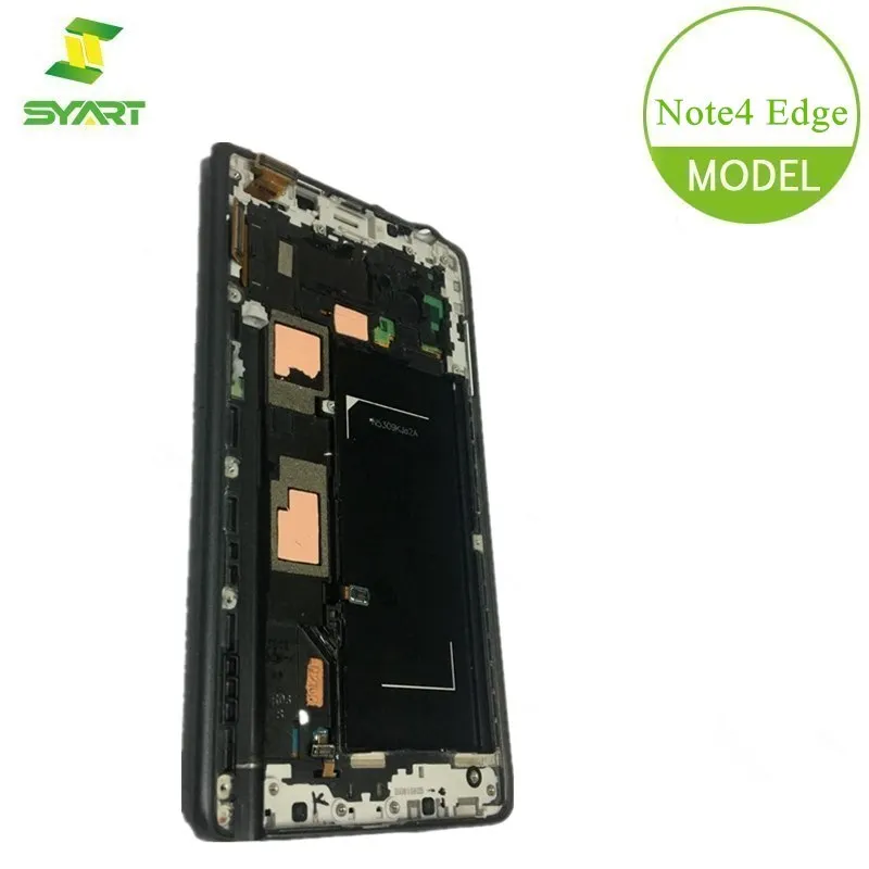 

For Samsung Galaxy Note 4 Edge LCD Display With Touch Screen + Frame Digitizer Assembly For Note4 Edge N915 N915F LCDs Screen