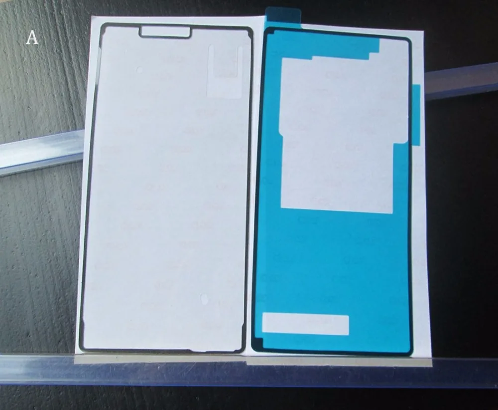 BLINGIRD передняя + задняя клейкая лента наклейка для Sony Xperia Z3 D6603 D6643 D6653 LCD Корпус