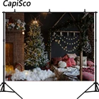 Фоны для фотосъемки с изображением спальни камина звезд кирпичной стены рождественской елки индивидуальные фоны для фотостудии