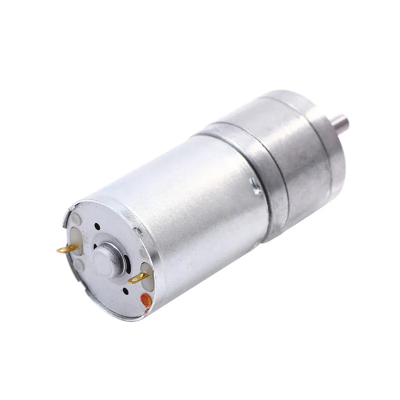 JGA25 370 DC мотор двигатель с редуктором 6V 12V электрический высоким крутящим моментом