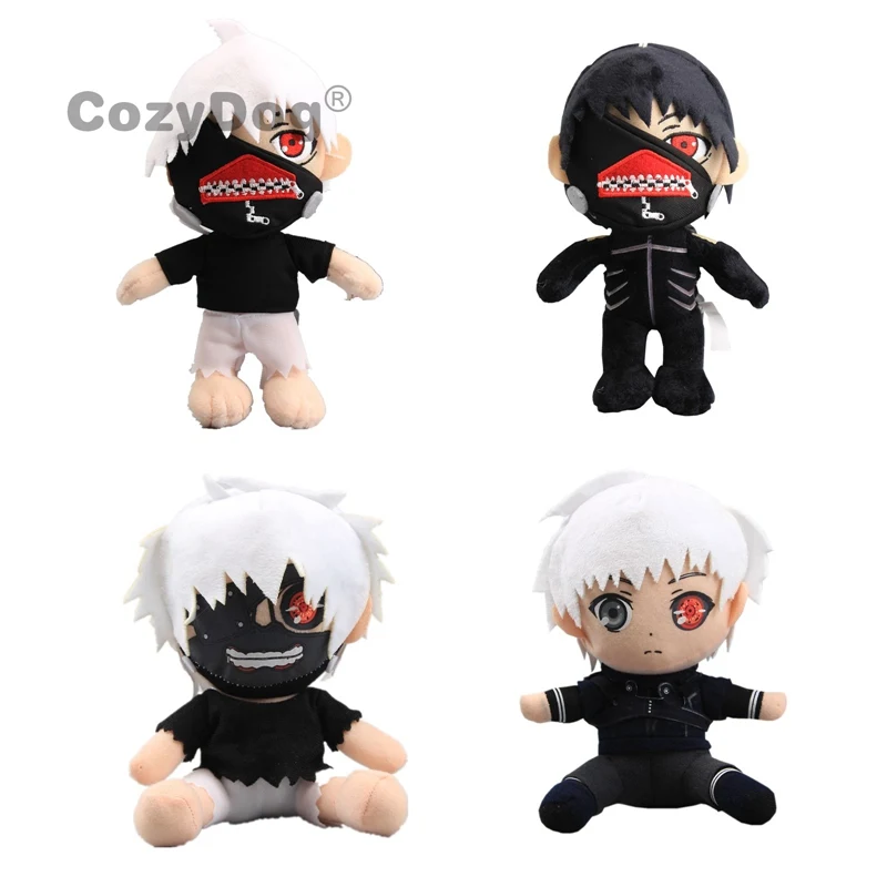 4 стиля Токийский вурдалак Kaneki Ken плюшевые игрушки куклы ужасов мягкие куклы 17-20 см