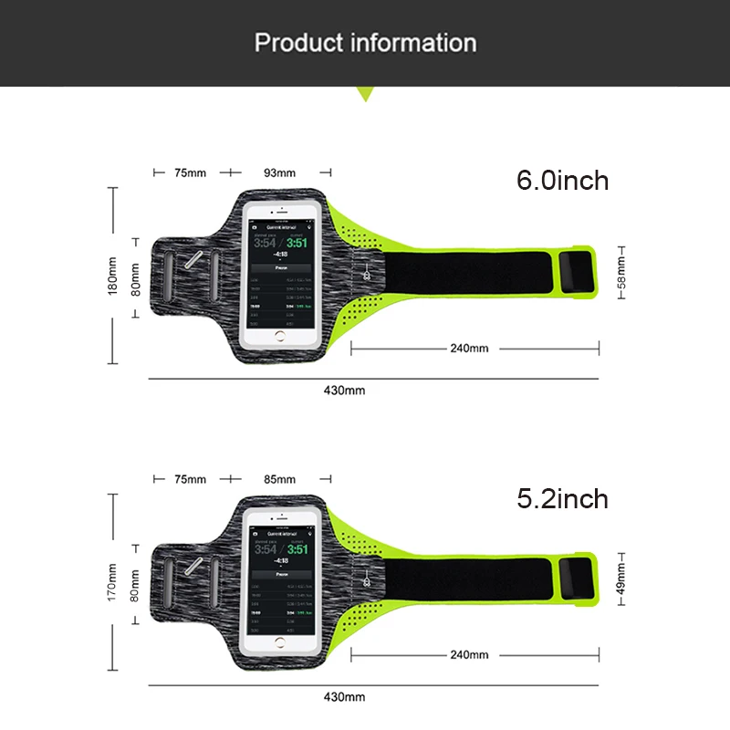 Спортивный нарукавник для спортзала бега сотовый Чехол телефона iPhone X Xs Xr 8 7 6 s 6s