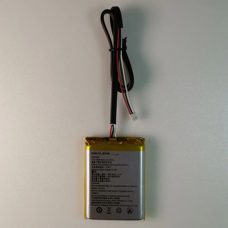 3 8 V 3800mAh Новый оригинальный аккумулятор для VR 3D IDEALENS 904764P аккумулятор|Батареи MP3/MP4