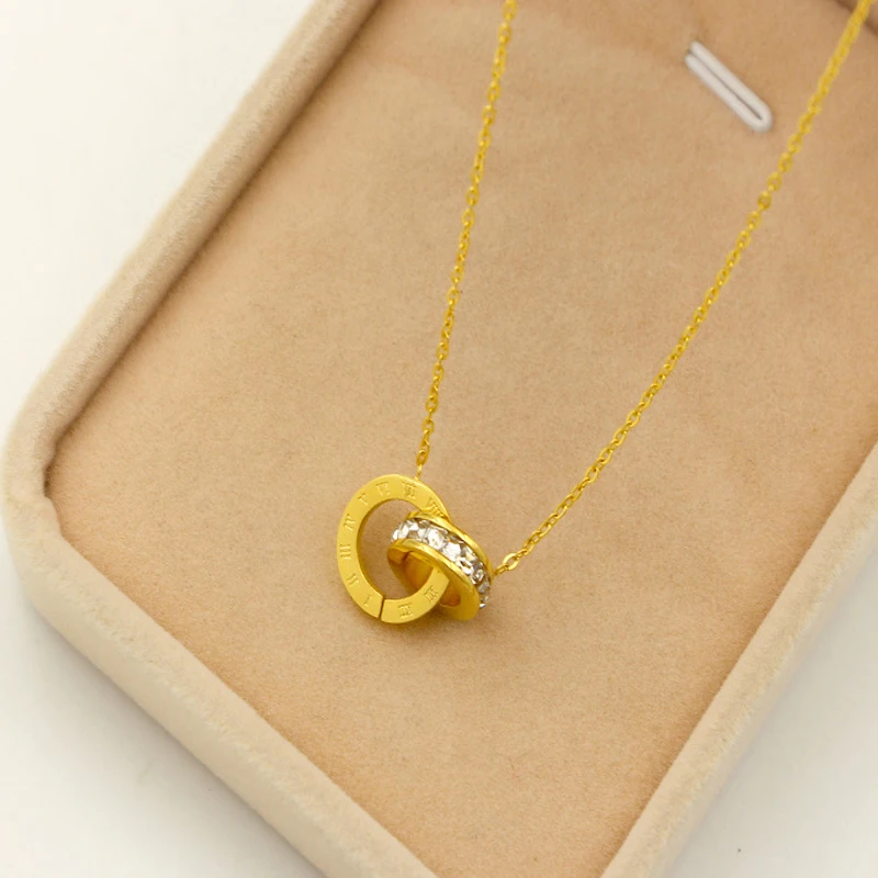 Новый дизайн цепочки с хрустальными звеньями ожерелья подвески ювелирные