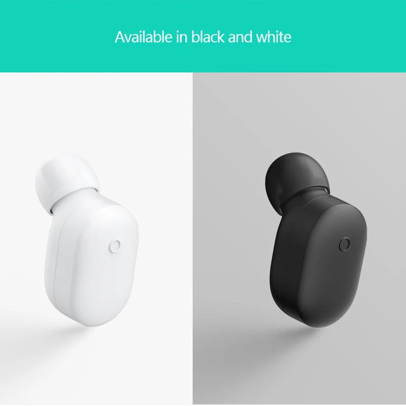 Bluetooth гарнитура Xiaomi Mi Mini IPX4 водонепроницаемые беспроводные наушники BT 4 1 MEMS с