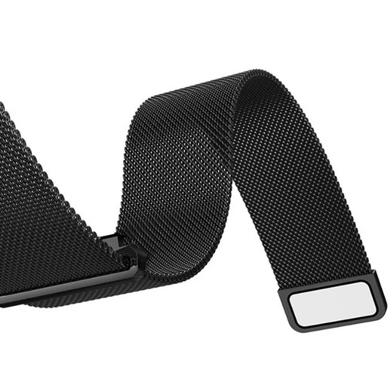 Ширина ремешка 18 мм Миланская петля браслет для HUAWEI TalkBand B5 нержавеющая сталь регулируемый размер Бабочка Пряжка ремешок