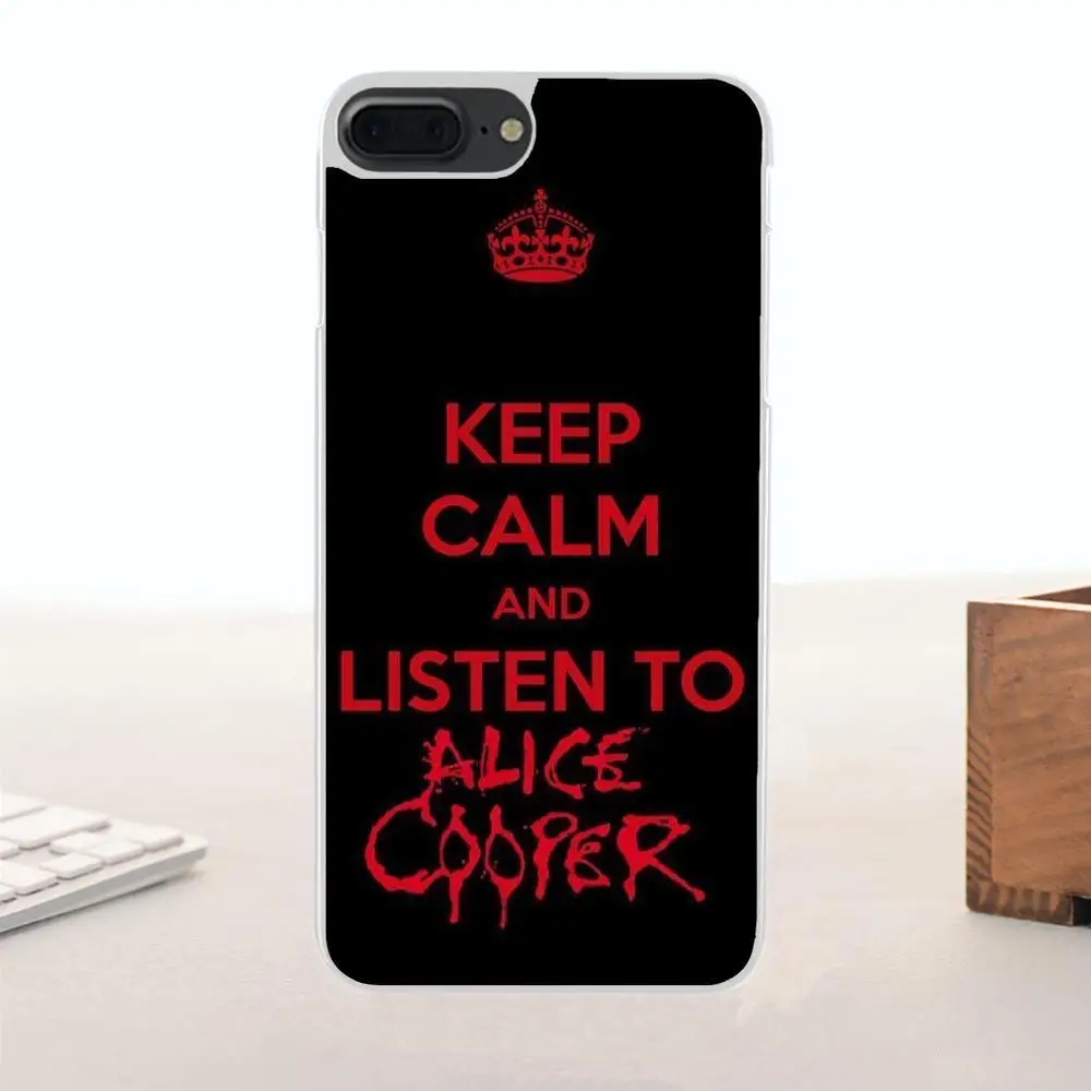 Мягкий ТПУ милый чехол Alice Cooper из тяжелого металла для Xiaomi Redmi 5 4A 3 3S Pro Mi4 Mi4i Mi4C Mi5 Mi5S