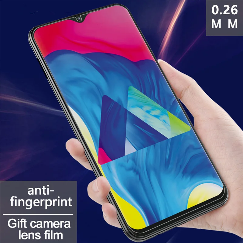 2 piezas de Protector de pantalla para Samsung Galaxy M10 vidrio para Samsung M10 9H dureza vidrio templado para Samsung Galaxy M10 pel&iacute;cula de tel&eacute;fono-3