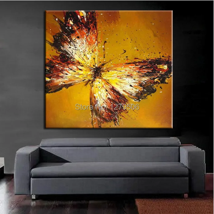 Полотно ручной работы Рисунок абстрактная картина квардро масляная живопись