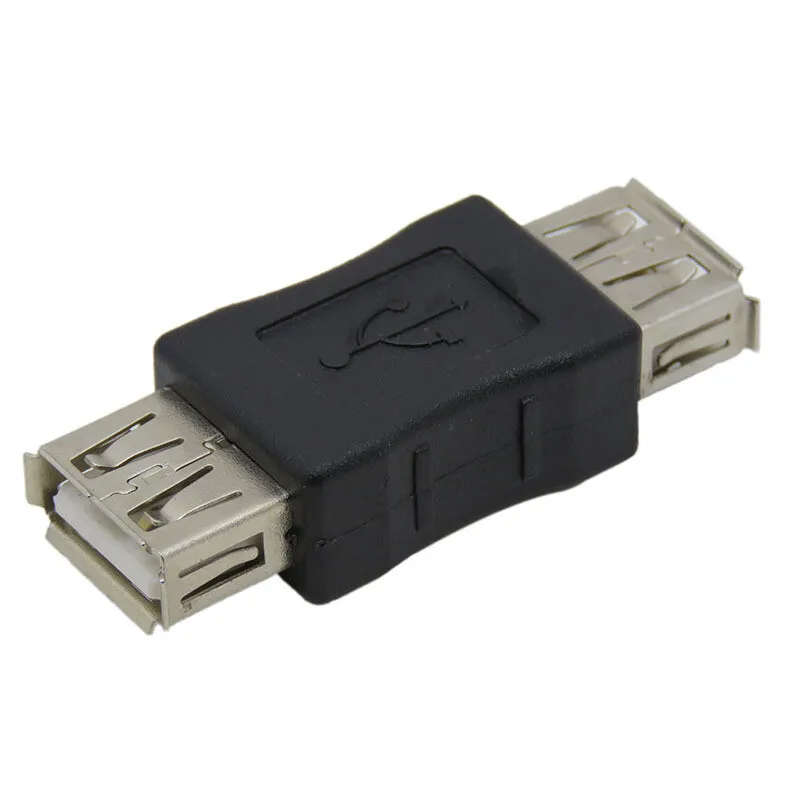 2 шт. USB 0 Женский к гнездовой адаптер конвертера поддерживает передачу данных и